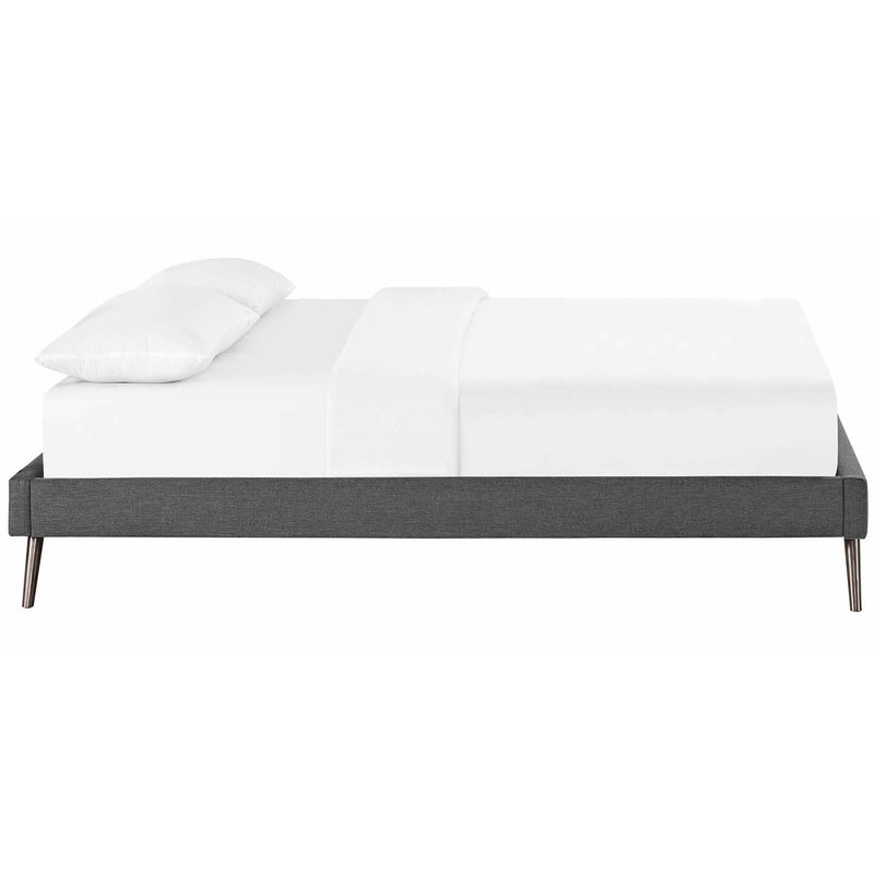Modway Furniture King Bed Frame MOD-5893-GRY IMAGE 3