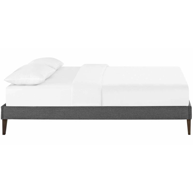 Modway Furniture King Bed Frame MOD-5901-GRY IMAGE 3
