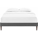 Modway Furniture King Bed Frame MOD-5901-GRY IMAGE 4