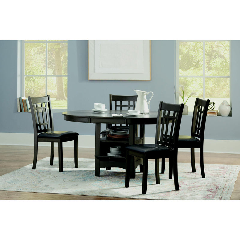 Coaster Furniture Oval Lavon Dining Table with Pedestal Base 108211 IMAGE 7