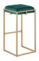 183648 Coaster Hunter Green Bar Stool