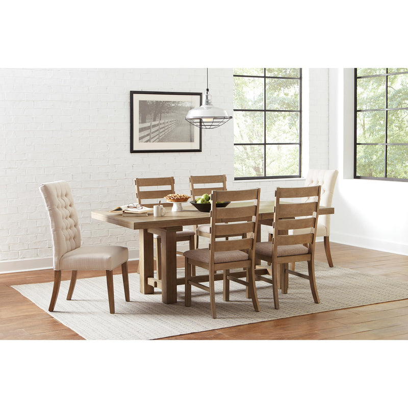  Coaster Furniture Douglas 123052 Upholstered Dining Side Chair - Oatmeal IMAGE 2