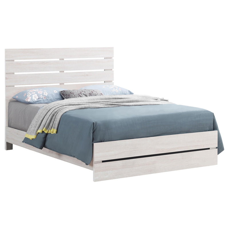 Coaster Furniture Brantford 207051KE Wood Eastern King Panel Bed - Coastal White IMAGE 2
