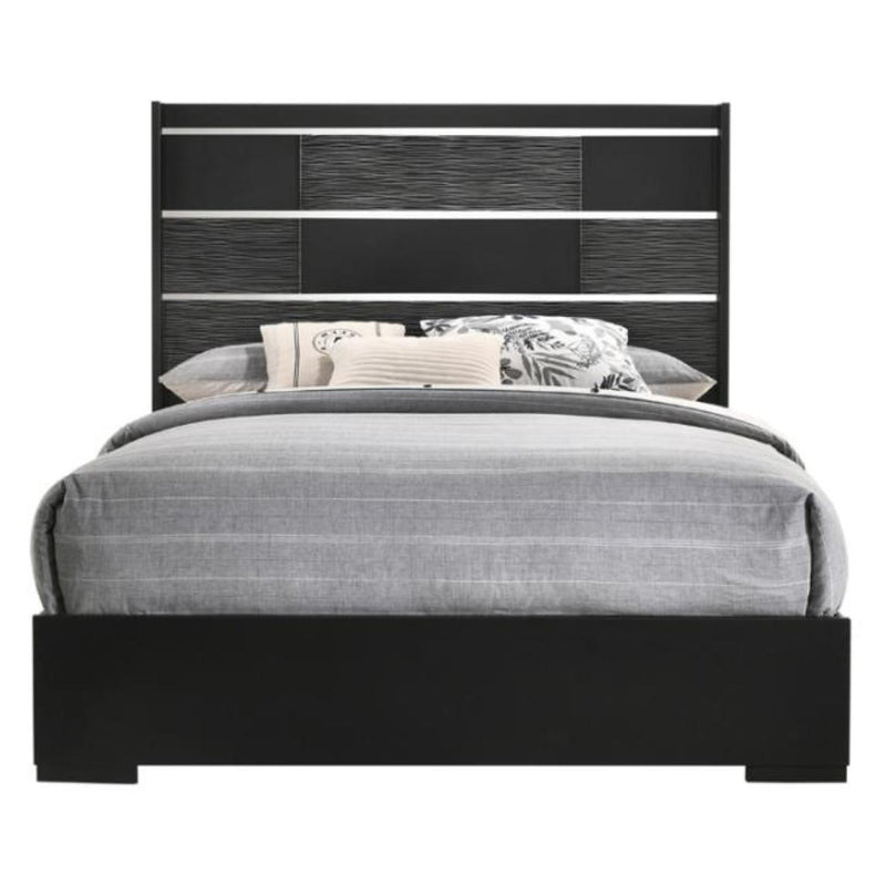 Coaster Furniture Blacktoft King Upholstered Panel Bed 207101KE IMAGE 2