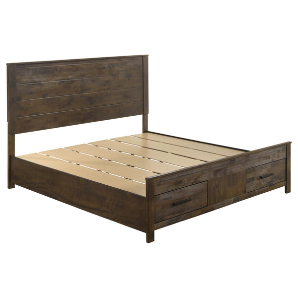 Coaster Furniture Woodmont King Panel Bed with Storage 222631KE IMAGE 1