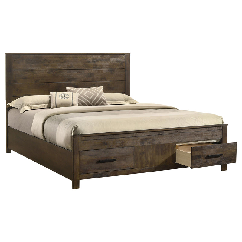 Coaster Furniture Woodmont King Panel Bed with Storage 222631KE IMAGE 2