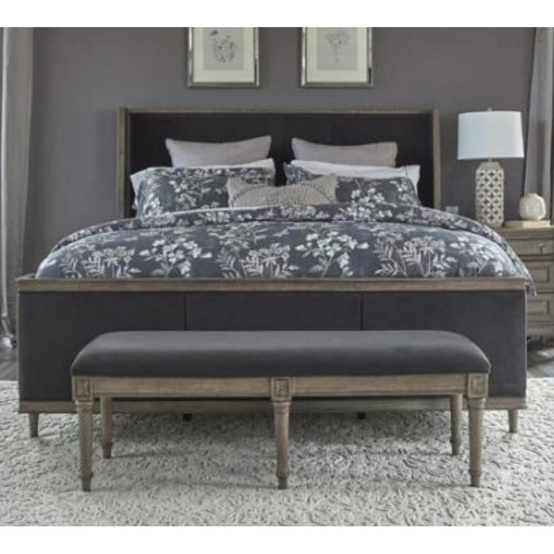 Coaster Furniture Alderwood Queen Upholstered Panel Bed 223121Q IMAGE 2
