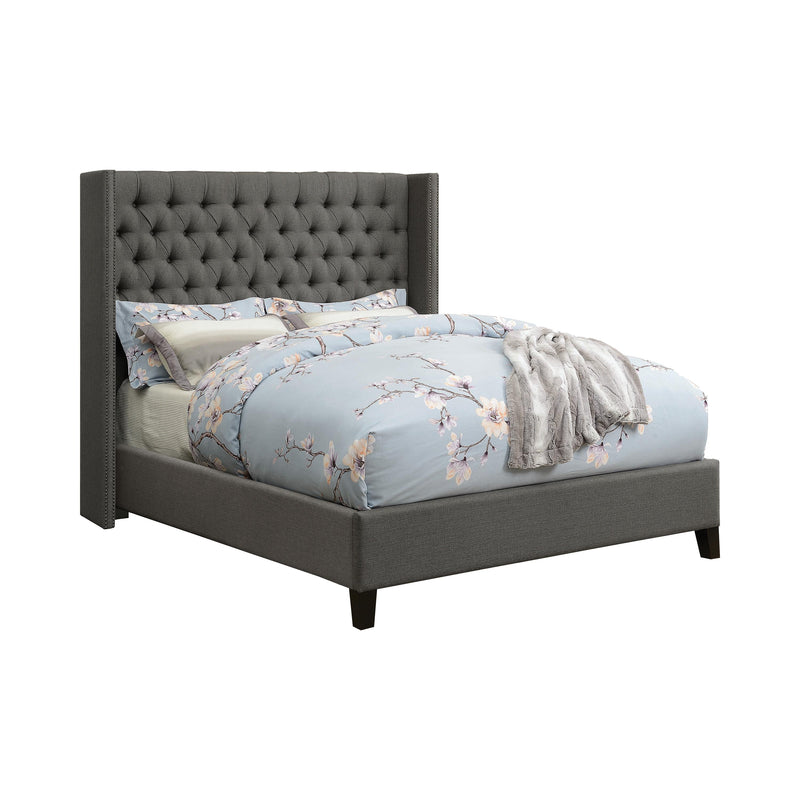 Coaster Furniture Bancroft Queen Upholstered Platform Bed 301405Q IMAGE 1