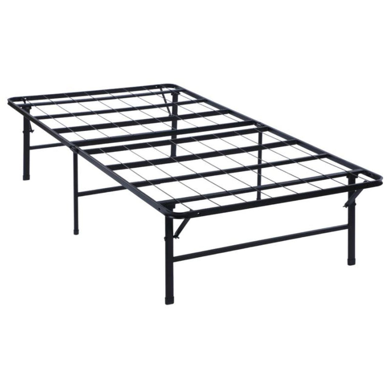  Coaster Furniture Mabel 305957KE Metal Eastern King Mattress Support Platform Bed - Black IMAGE 1