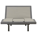  Coaster Furniture Negan 350132Q Queen Adjustable Bed Base - Grey and Black IMAGE 2