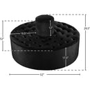 Meridian Banquet Black Velvet Bench IMAGE 5