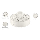 Meridian Banquet Cream Velvet Bench IMAGE 6