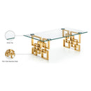 Meridian Pierre Gold Coffee Table IMAGE 4