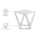 Meridian Skyler Chrome End Table IMAGE 4
