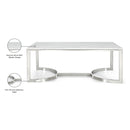 Meridian Copley Chrome Coffee Table IMAGE 5