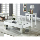 Meridian Lainy Mirrored Coffee Table IMAGE 5