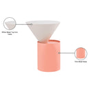 Meridian Damon White End Table IMAGE 7