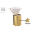 Meridian Damon White End Table IMAGE 7