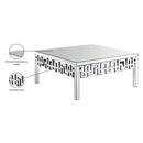 Meridian Aria Mirrored Coffee Table IMAGE 4
