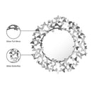 Meridian Butterfly Silver Mirror IMAGE 7