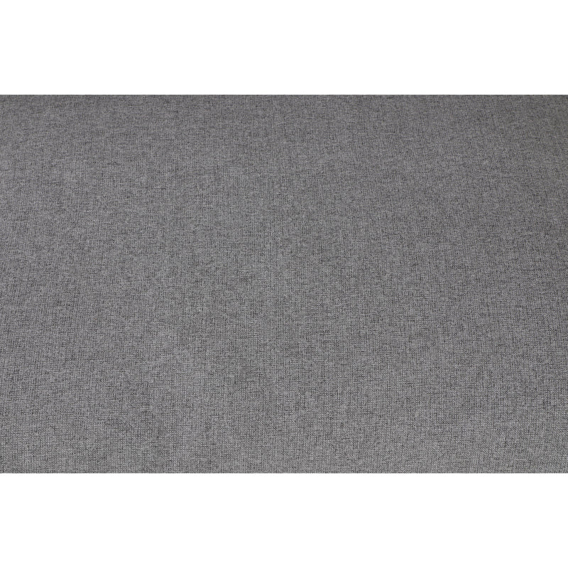 Meridian Serene Grey Linen Textured Fabric Deluxe Comfort Modular Sofa IMAGE 7