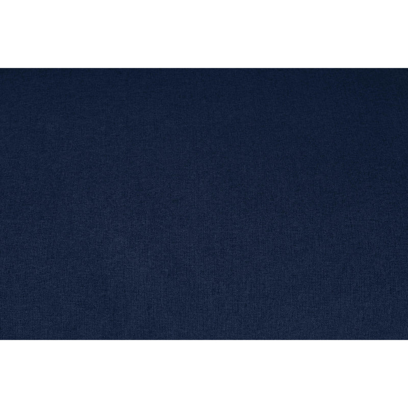 Meridian Serene Navy Linen Textured Fabric Deluxe Comfort Modular Sectional IMAGE 9