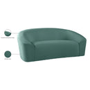 Meridian Riley Mint Velvet Loveseat IMAGE 9