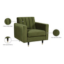 Meridian Lola Olive Velvet Chair IMAGE 6