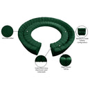 Meridian Infinity Green Velvet 12 pc Modular Sectional IMAGE 12