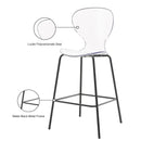 Meridian Clarion Matte Black Stool IMAGE 7