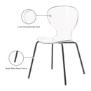 Meridian Clarion Matte Black Dining Chair IMAGE 7