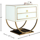 Meridian Alyssa Side Table IMAGE 8