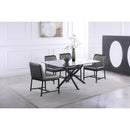 Meridian Bryce Grey Vegan Leather Dining Chair IMAGE 10