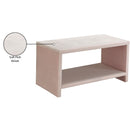 Meridian Cleo Pink Velvet Night Stand IMAGE 6