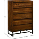 Meridian Reed Antique Coffee Chest IMAGE 9