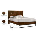 Meridian Reed Antique Coffee Queen Bed (3 Boxes) IMAGE 10