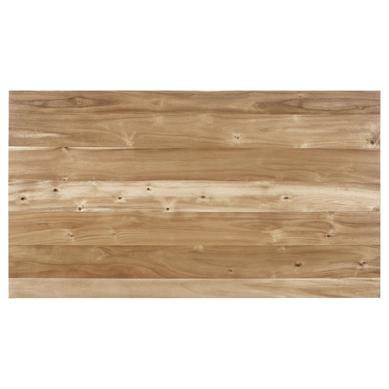 Coaster Furniture Nogales 109811 Rectangular 71-inch Wood Dining Table - Coastal Grey IMAGE 6
