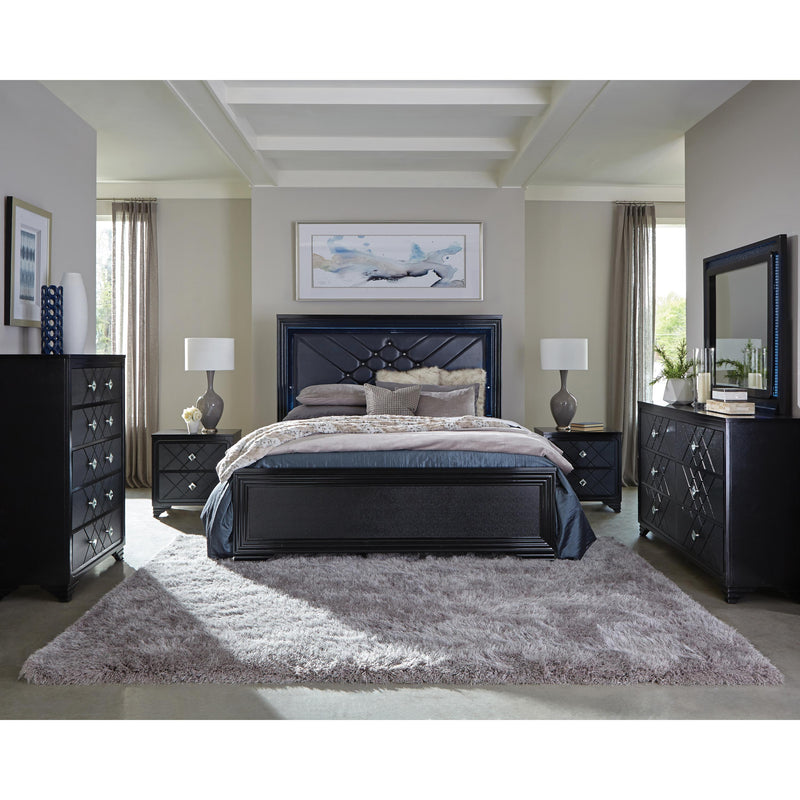 Coaster Furniture Penelope Queen Upholstered Panel Bed 223571Q IMAGE 3