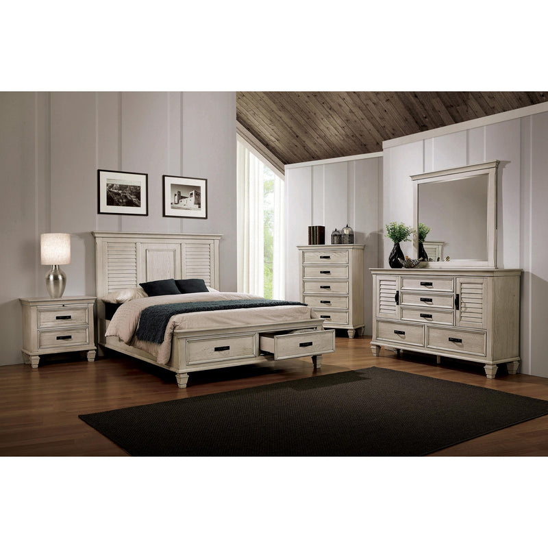 Coaster Furniture Franco California King Panel Bed with Storage 205330KW IMAGE 2