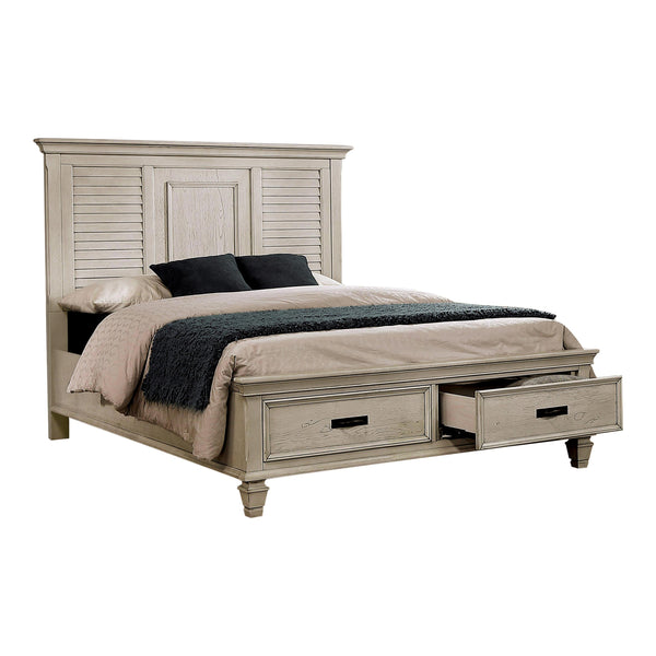Coaster Furniture Franco Queen Panel Bed with Storage 205330Q IMAGE 1
