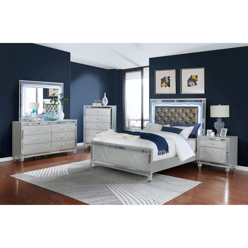 Coaster Furniture Gunnison California King Upholstered Panel Bed 223211KW IMAGE 2
