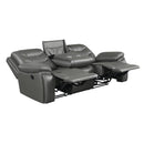 Coaster Furniture Flamenco Power Reclining Leatherette Sofa 610204P IMAGE 3