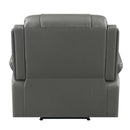 Coaster Furniture Flamenco Power Leatherette Recliner with Wall Recline 610206P IMAGE 4