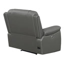 Coaster Furniture Flamenco Power Leatherette Recliner with Wall Recline 610206P IMAGE 6