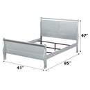 Acme Furniture Louis Philippe 26740T Twin Bed IMAGE 6