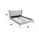 Acme Furniture Duran 28957EK EK Bed IMAGE 4