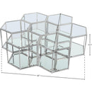 Meridian Sei Chrome Coffee Table IMAGE 4