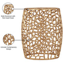 Meridian Priya Gold End Table IMAGE 6