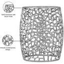 Meridian Priya Silver End Table IMAGE 6