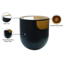 Meridian Doma Black / Gold End Table IMAGE 6